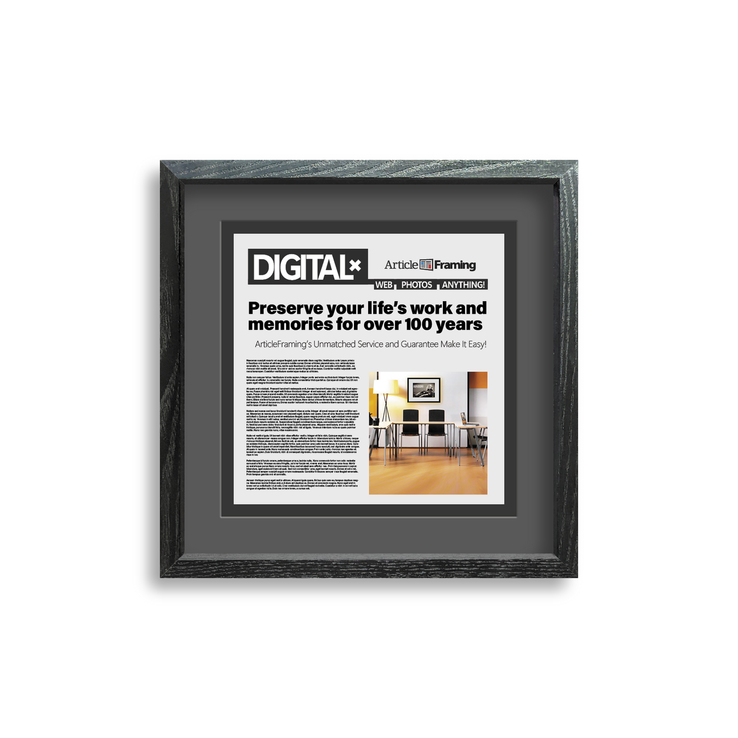 Framing Options